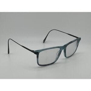 John Varvatos V403 Men's Eyeglasses Frames Only 56-16-145 Blue Horn Japan